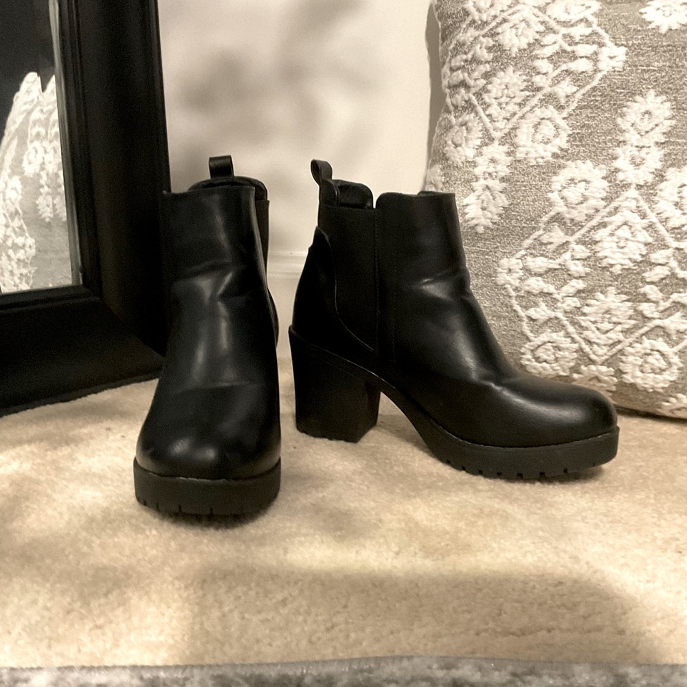 Chelsie Ankle Chunky Boots